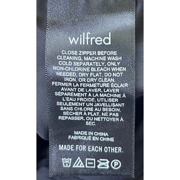 Aritzia Pants Size 4 Wilfred The Melina Pant Black Faux Leather Straight Grunge - Picture 11 of 12